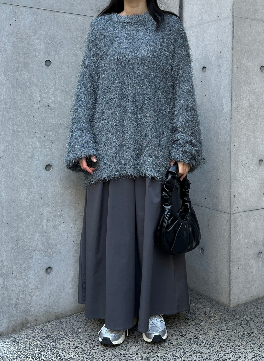 【157cm】FEATHER KNIT PULLOVER