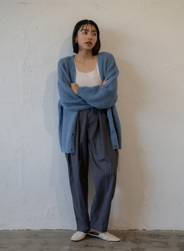 TUCK TAPE STRIPE PANTS