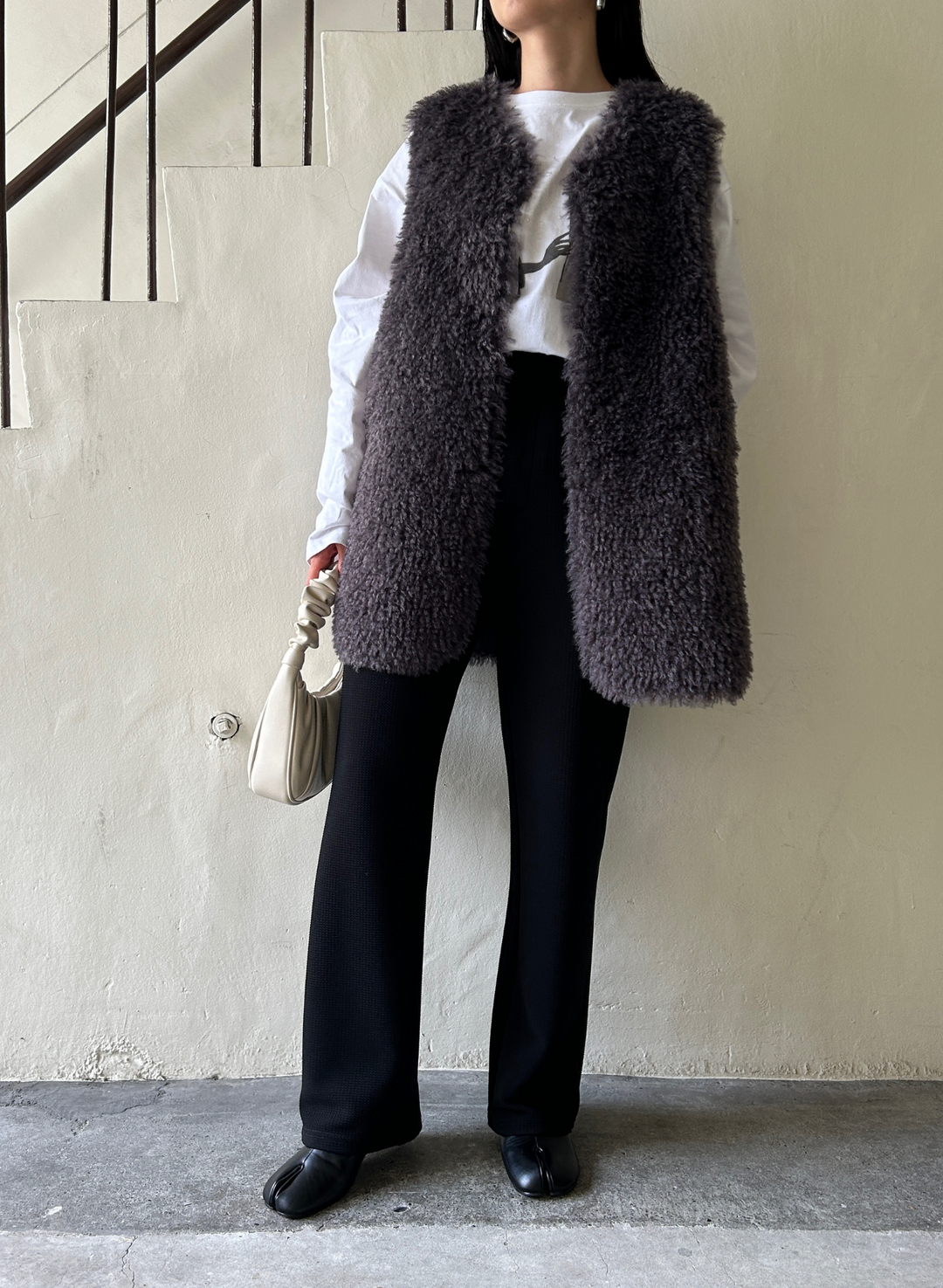 REVERSIBLE FUR VEST