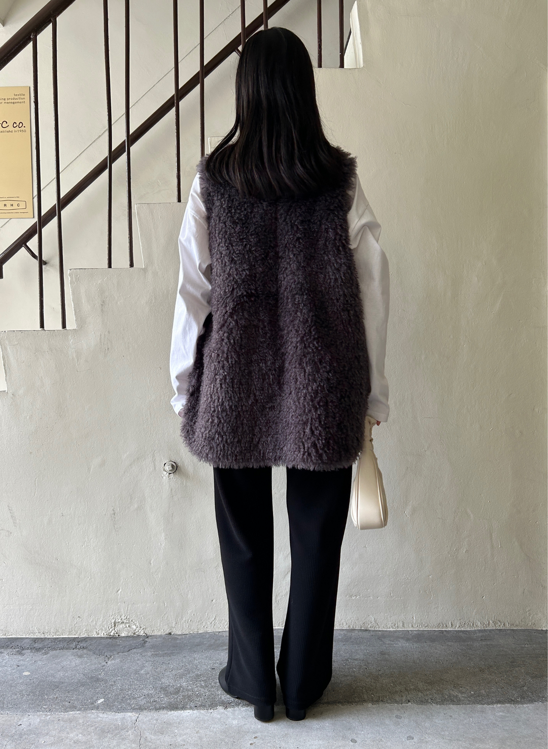 REVERSIBLE FUR VEST